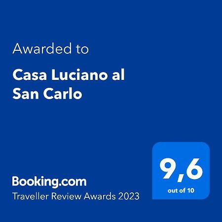 Apartament Casa Luciano Al San Carlo Neapol Zewnętrze zdjęcie